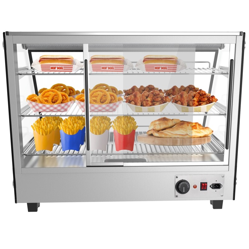 34 in. Glass Countertop Display Warmer, 5.6 cu. ft HDC5C, product image 2 of 8