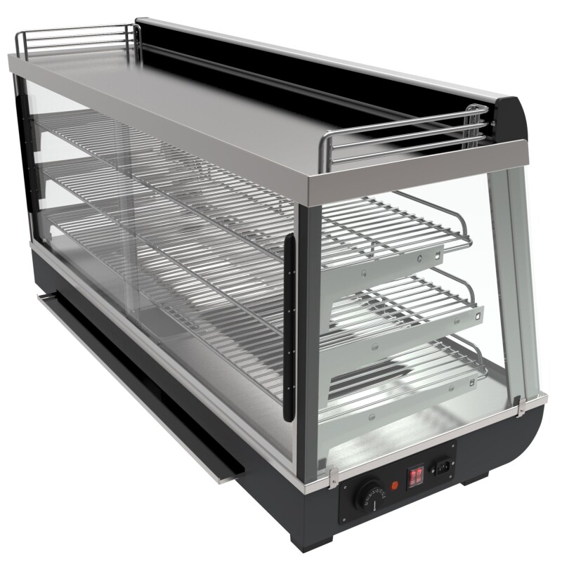 48 in. Glass Countertop Display Warmer, 6.5 cu. ft HDC6C, product image 5 of 10