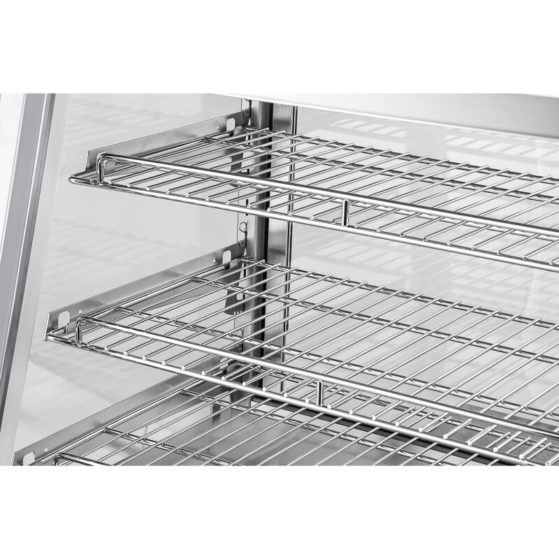 48 in. Glass Countertop Display Warmer, 6.5 cu. ft. in Stainless Steel HDC6CSS, product image 4 of 12