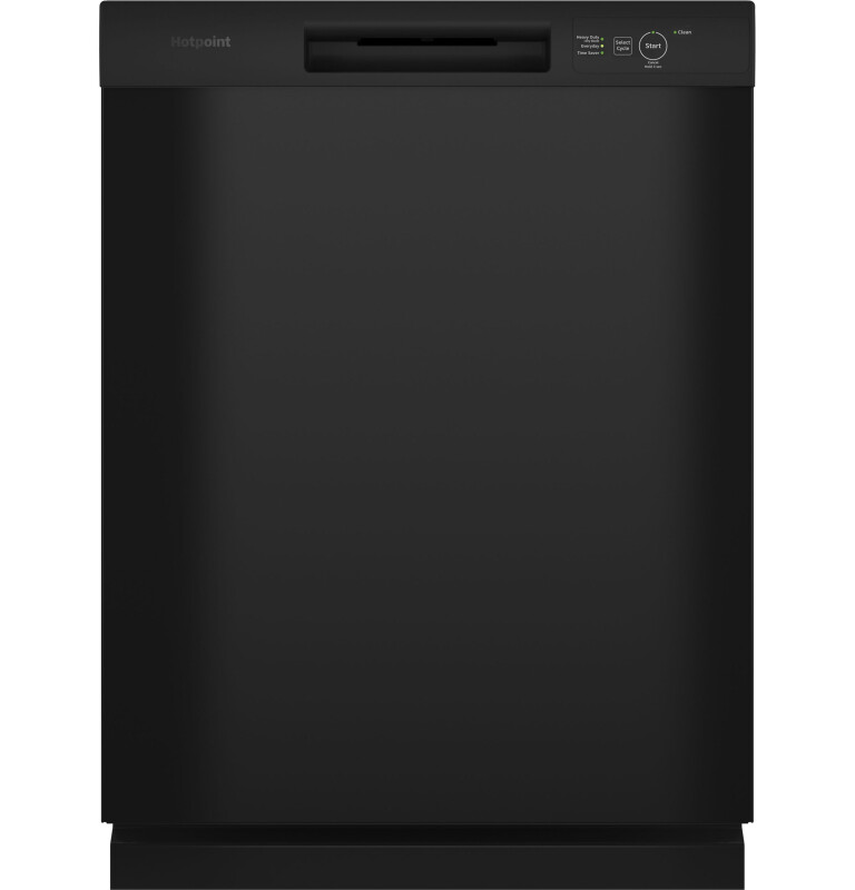 Two Button Dishwasher with Plastic Interior HDF330PGRBB