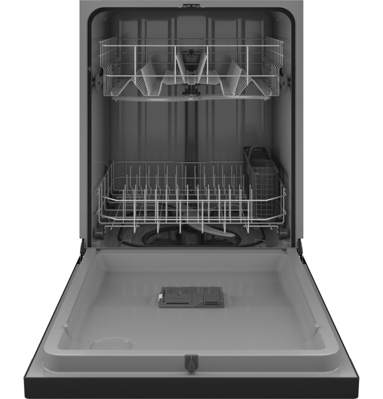 Two Button Dishwasher with Plastic Interior HDF330PGRBB