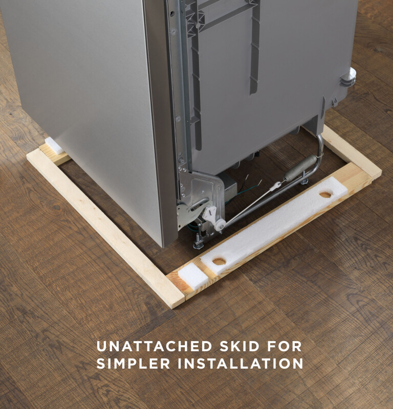 Two Button Dishwasher with Plastic Interior HDF330PGRWW