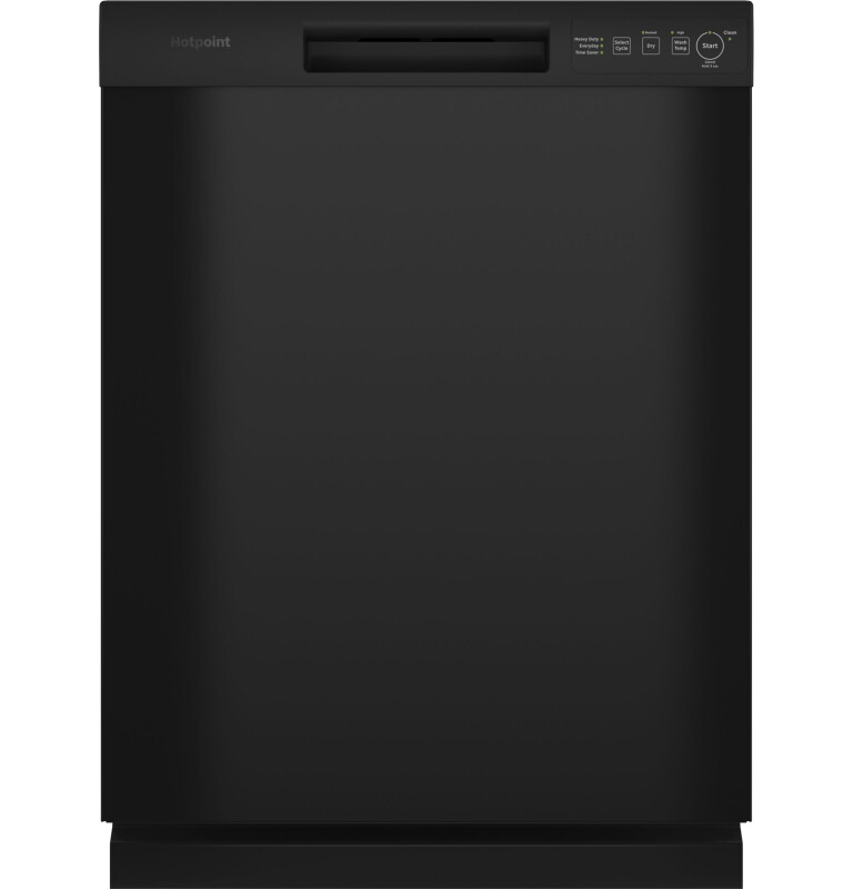 Front Control Dishwasher with Plastic Interior HDF360PGRBB