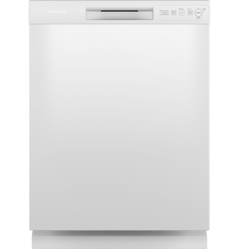 Front Control Dishwasher with Plastic Interior HDF360PGRWW