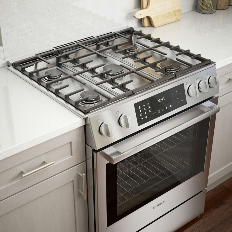 Benchmark Dual Fuel Slide-in Range 30'' view 6