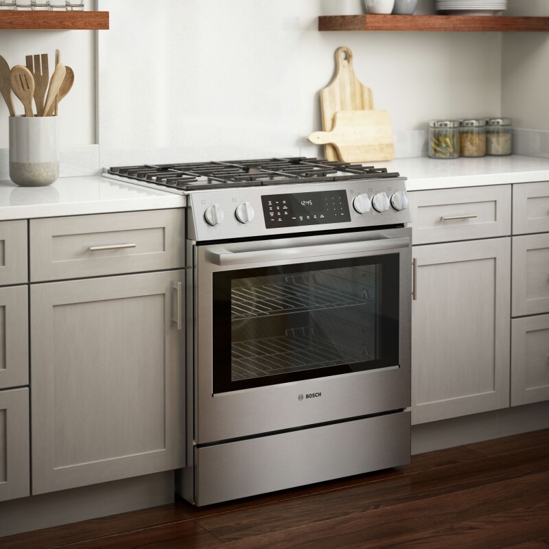 Benchmark Dual Fuel Slide-in Range 30'' view 8