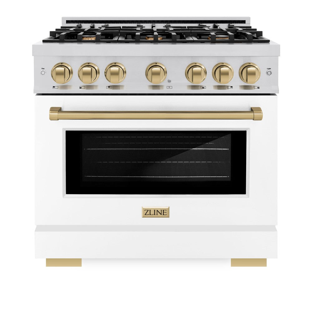 Autograph Edition 36 in. 5.2 cu. ft. Select Dual Fuel Range with 6 Burner Gas Cooktop and Electric Convection Oven HDRZWM36CB