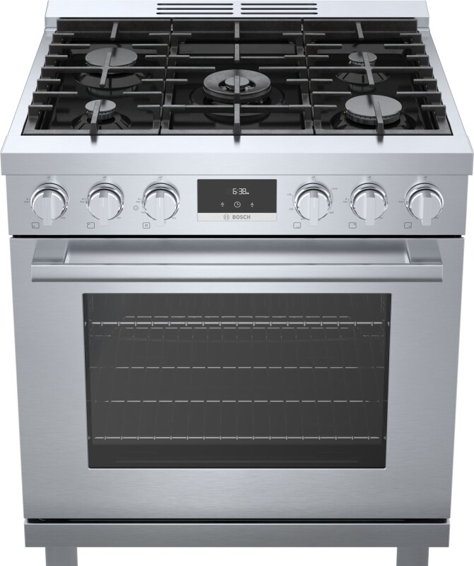 800 Series Dual Fuel Freestanding Range 30'' HDS8055U
