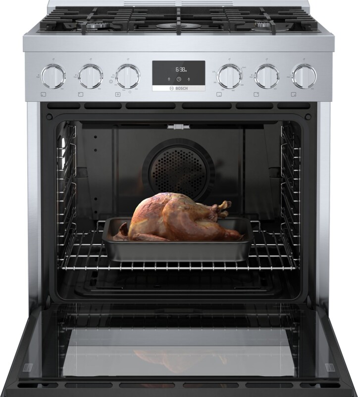 800 Series Dual Fuel Freestanding Range 30'' HDS8055U