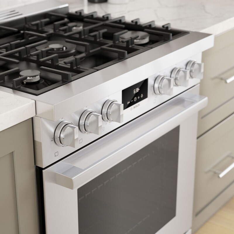 800 Series Dual Fuel Freestanding Range 30'' HDS8055U