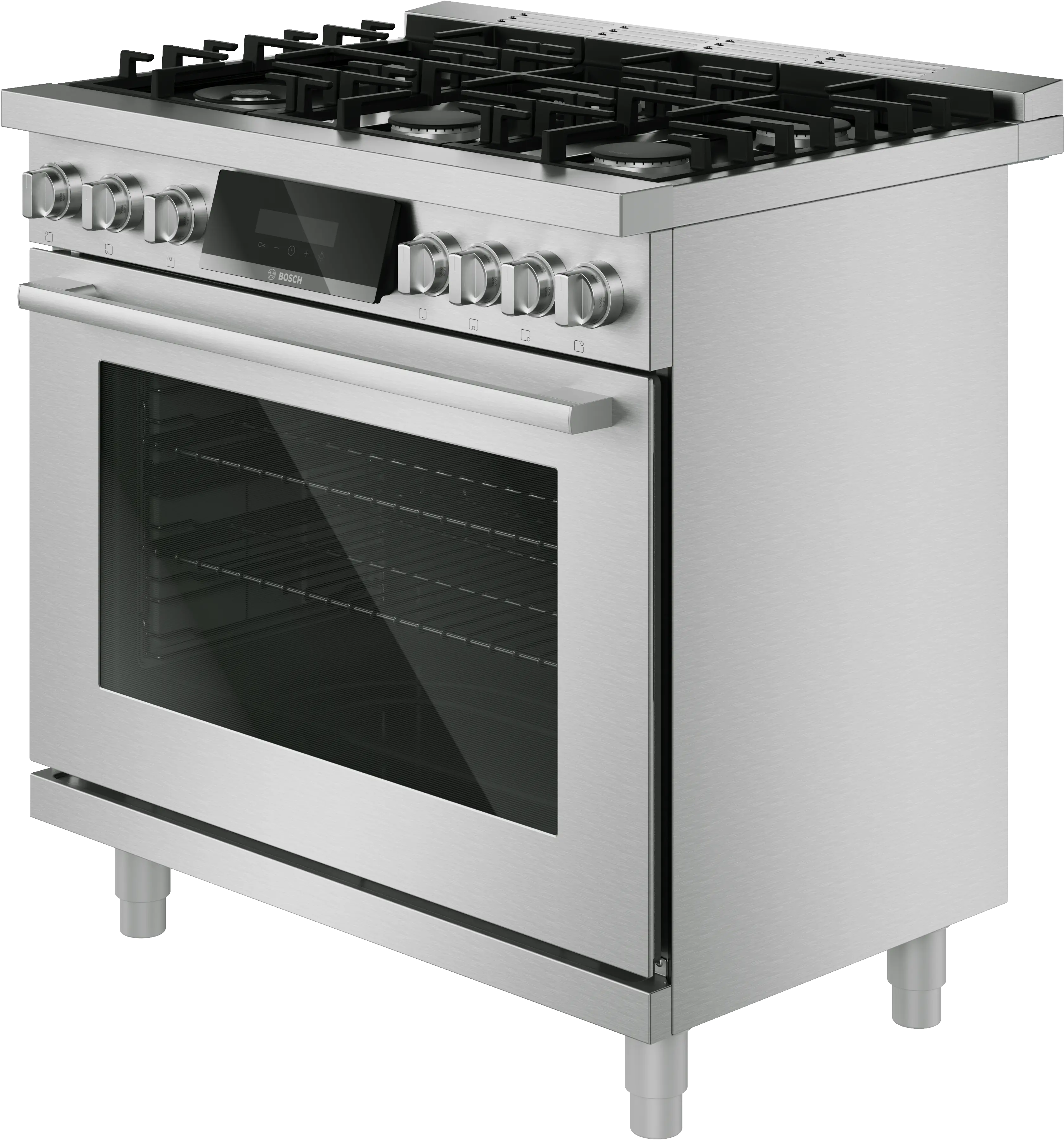 800 Series Dual Fuel Freestanding Range 36'' HDS8657U