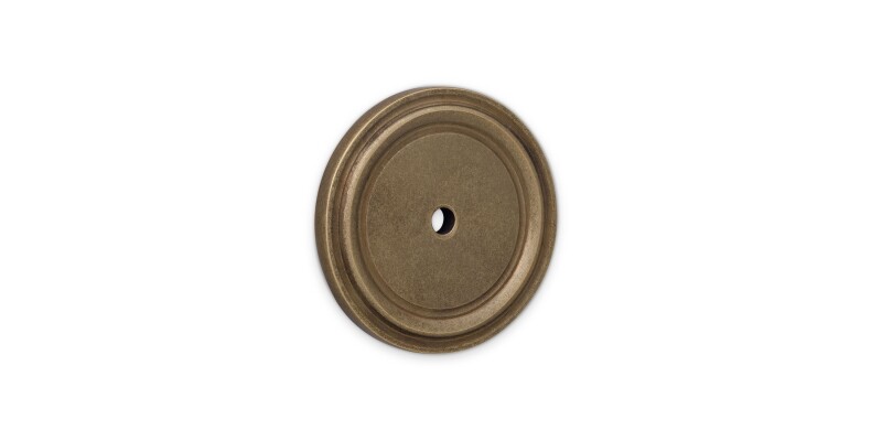 Cast & Forge #10 Round Backplate HDW10BBBP150