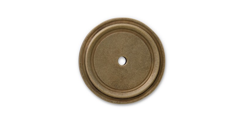 Cast & Forge #10 Round Backplate HDW10BBBP150