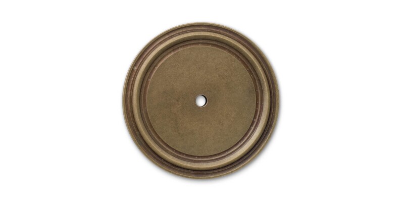 Cast & Forge #10 Round Backplate HDW10BBBP225