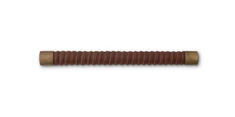 Cast & Forge #23 Leather Wrapped Bar Pull HDW23DLTPL06