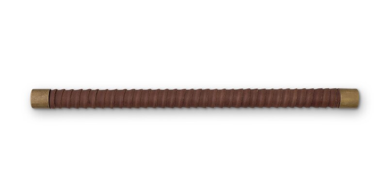 Cast & Forge #23 Leather Wrapped Bar Pull HDW23DLTPL10