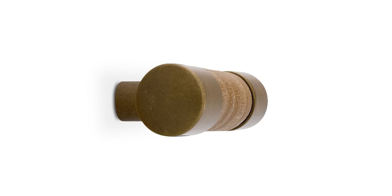 Cast & Forge #23 Leather Wrapped T Knob HDW23LLTPL03