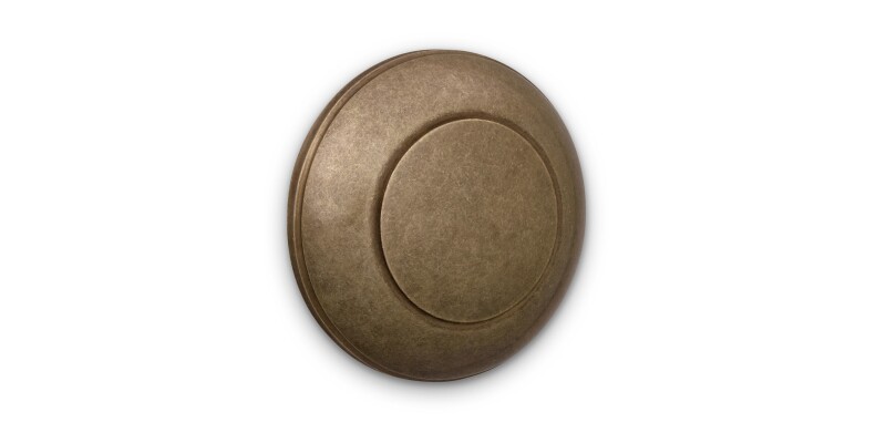 Cast & Forge #36 Modern Round Knob HDW36BBAK175