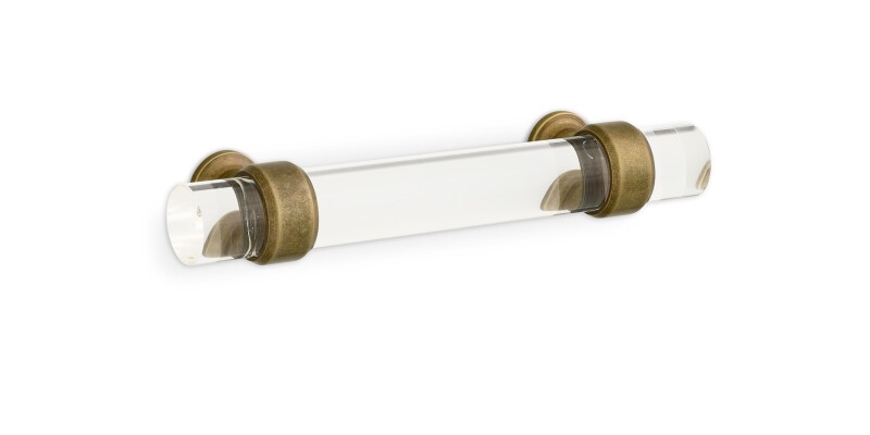 Cast & Forge #47 Lucite Bar Pull HDW47BBLPL04