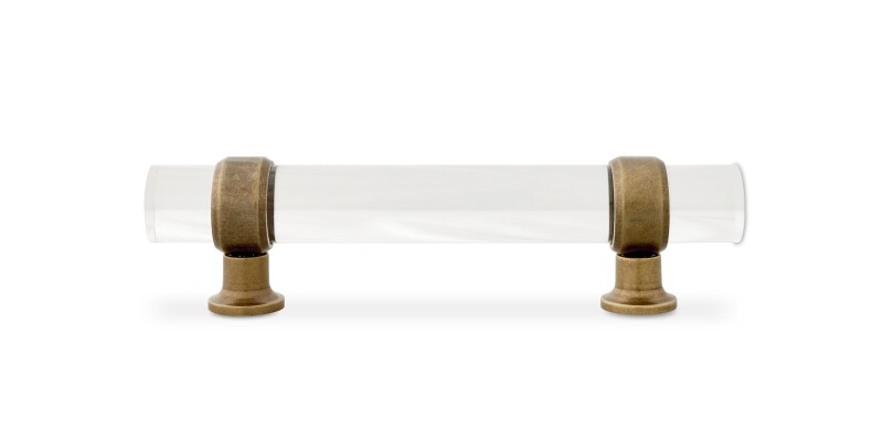 Cast & Forge #47 Lucite Bar Pull HDW47BBLPL04