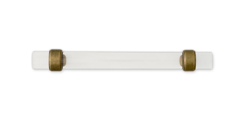 Cast & Forge #47 Lucite Bar Pull HDW47BBLPL06