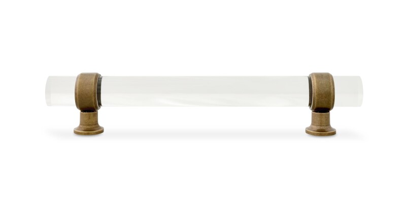 Cast & Forge #47 Lucite Bar Pull HDW47BBLPL06