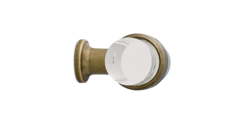 Cast & Forge #47 Lucite T Knob HDW47BBLTB200