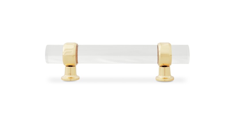 Cast & Forge #47 Lucite Bar Pull HDW47PBLPL04