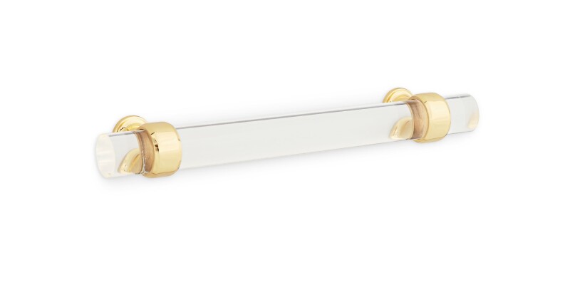 Cast & Forge #47 Lucite Bar Pull HDW47PBLPL06