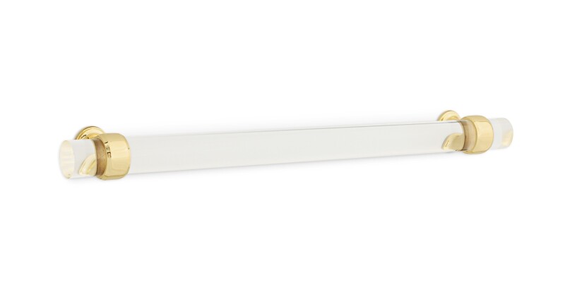 Cast & Forge #47 Lucite Bar Pull HDW47PBLPL10