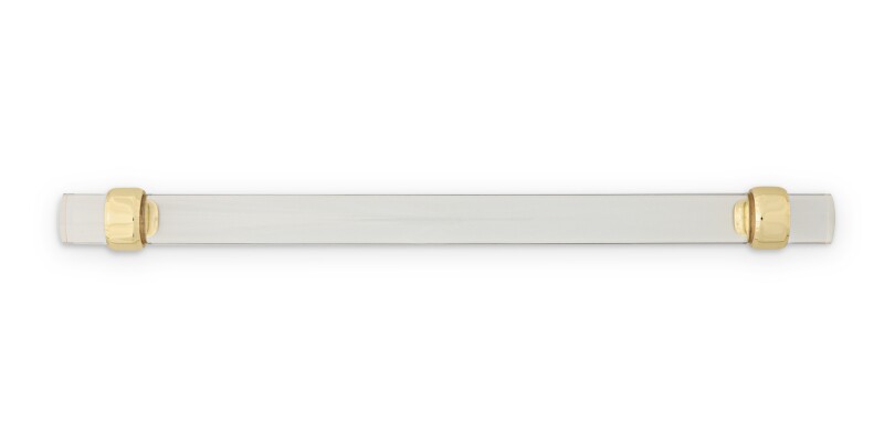 Cast & Forge #47 Lucite Bar Pull HDW47PBLPL10