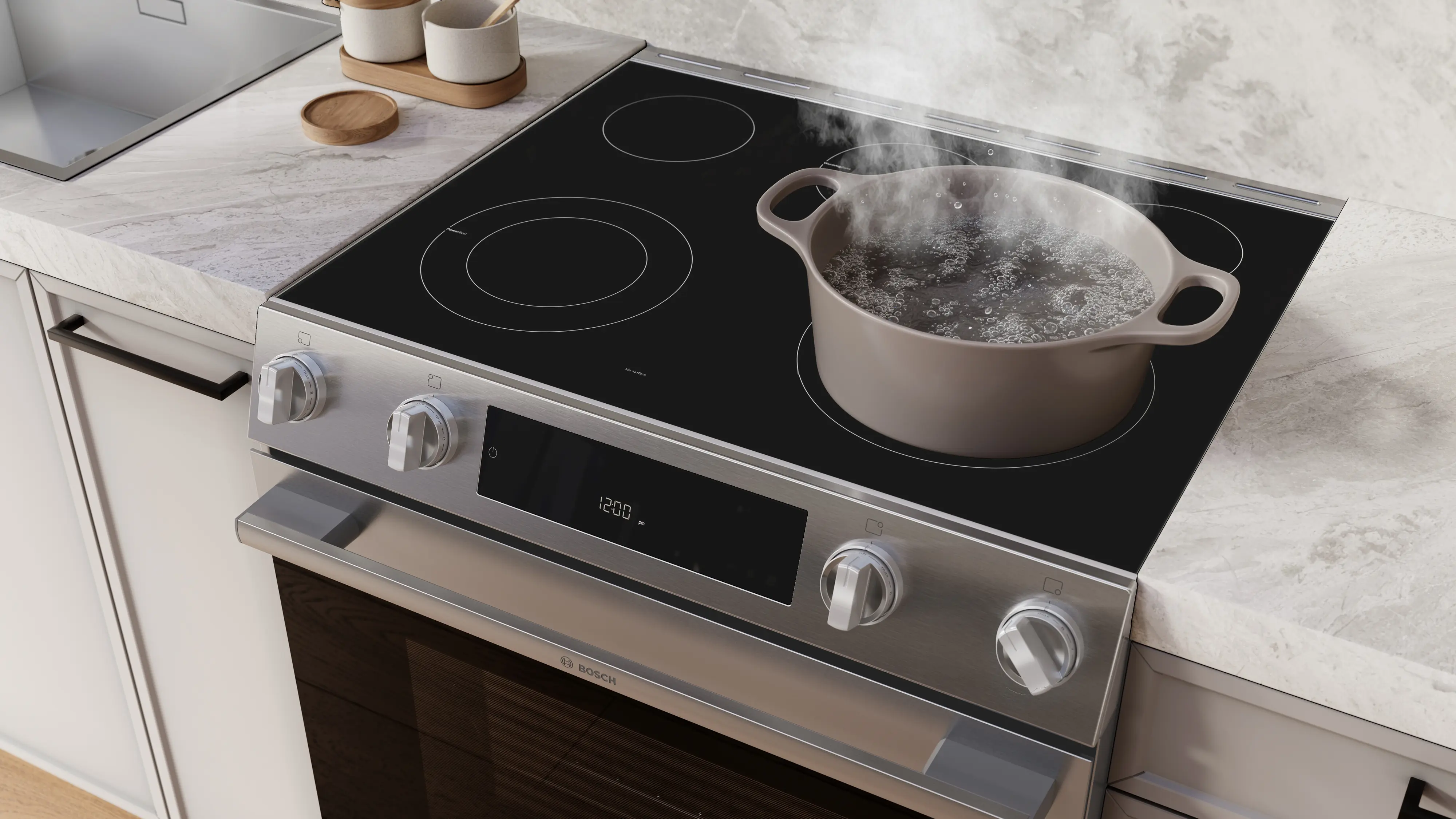 300 Series Electric Slide-in Range 30'' HEF3050MU