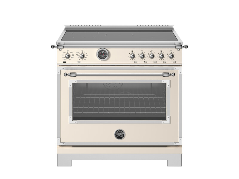 36 inch Induction Range, 5 Heating Zones and Cast Iron Griddle, Electric Self-Clean Oven HER365ICFEPXT