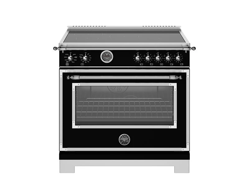36 inch Induction Range, 5 Heating Zones and Cast Iron Griddle, Electric Self-Clean Oven HER365ICFEPNET, product image 2 of 12