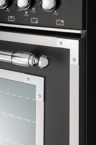 36 inch Dual Fuel Range, 6 Brass Burner and Cast Iron Griddle, Electric Self-Clean Oven HER366BCFEPNET