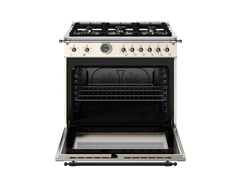 36 inch All Gas Range, 6 Brass Burners and Cast Iron Griddle HER366BCFGMAVT, product image 4 of 12