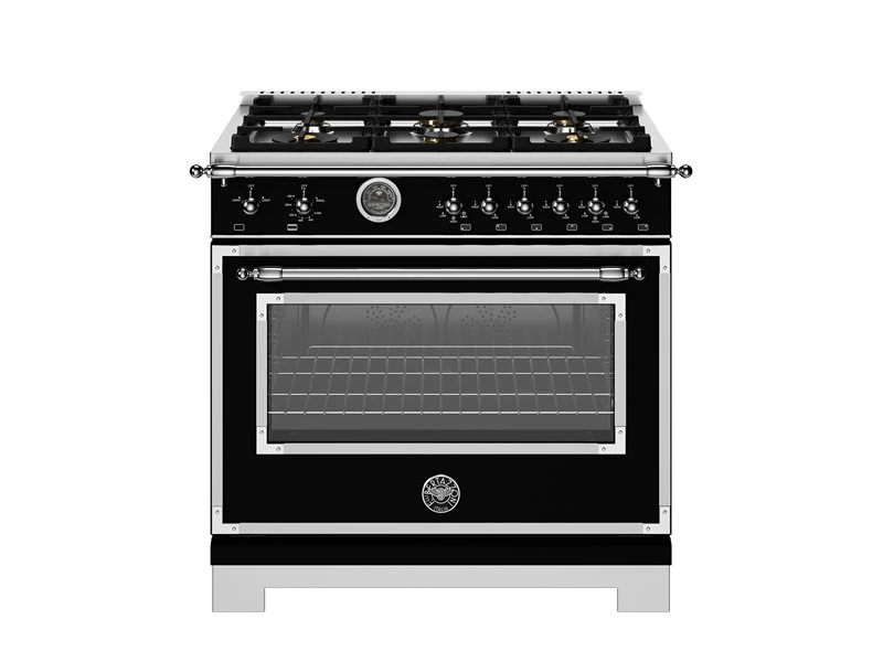 36 inch All Gas Range, 6 Brass Burners and Cast Iron Griddle HER366BCFGMNET, product image 2 of 15