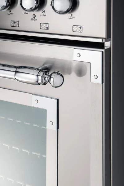 36 inch All Gas Range, 6 Brass Burners and Cast Iron Griddle HER366BCFGMXT