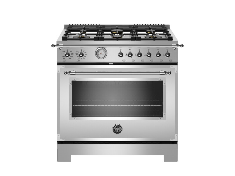36 inch All Gas Range, 6 Brass Burners HERT366GASXT