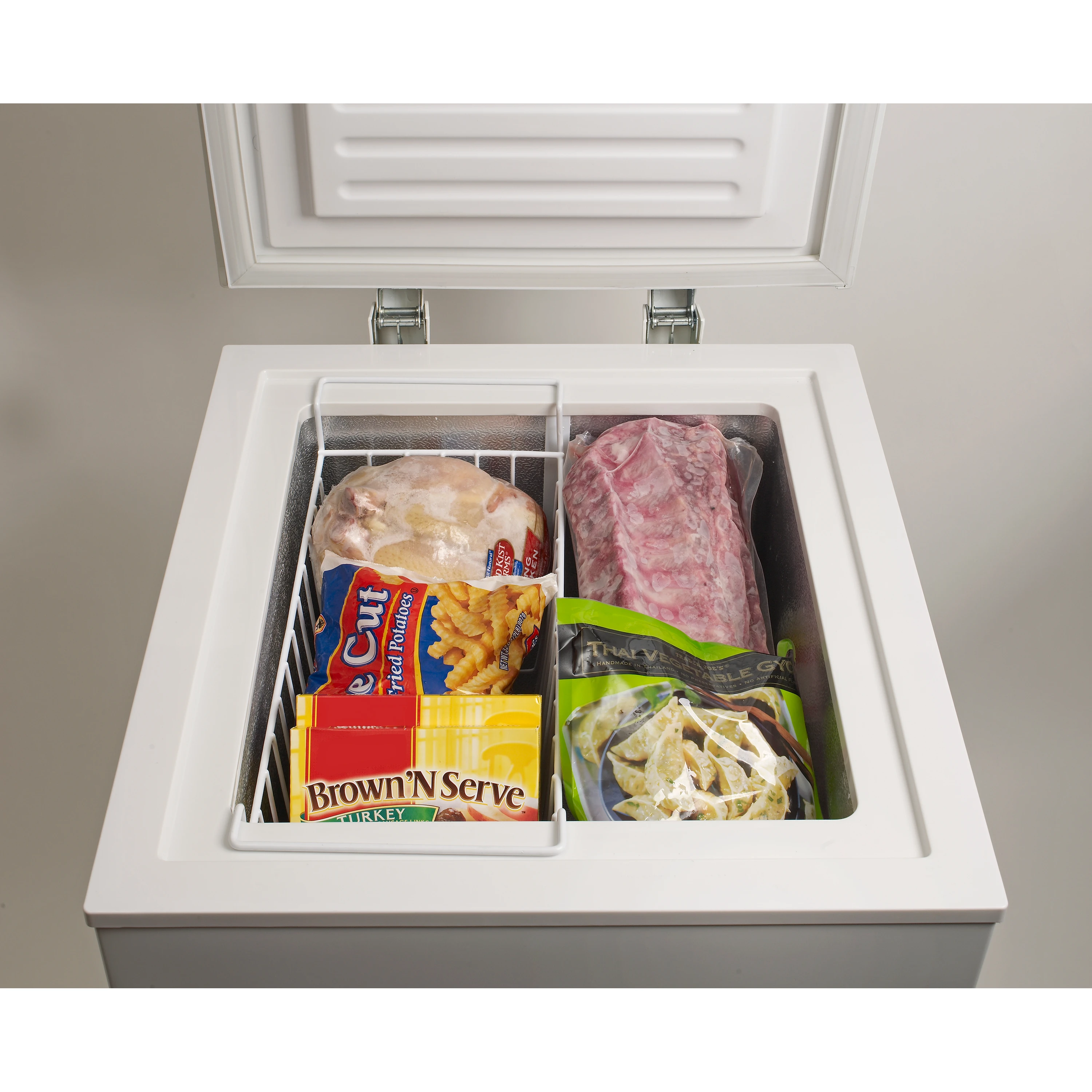 3.5 Cu. Ft. Capacity Chest Freezer HF35CM23NW, product image 2 of 11
