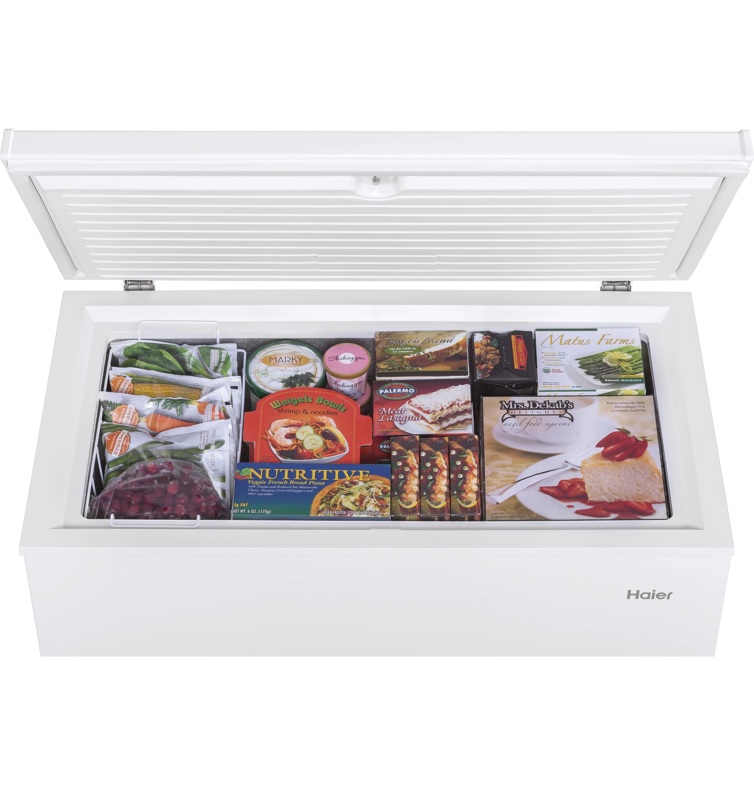 7.1 Cu. Ft. Capacity Chest Freezer HF71CL53NW, product image 7 of 13