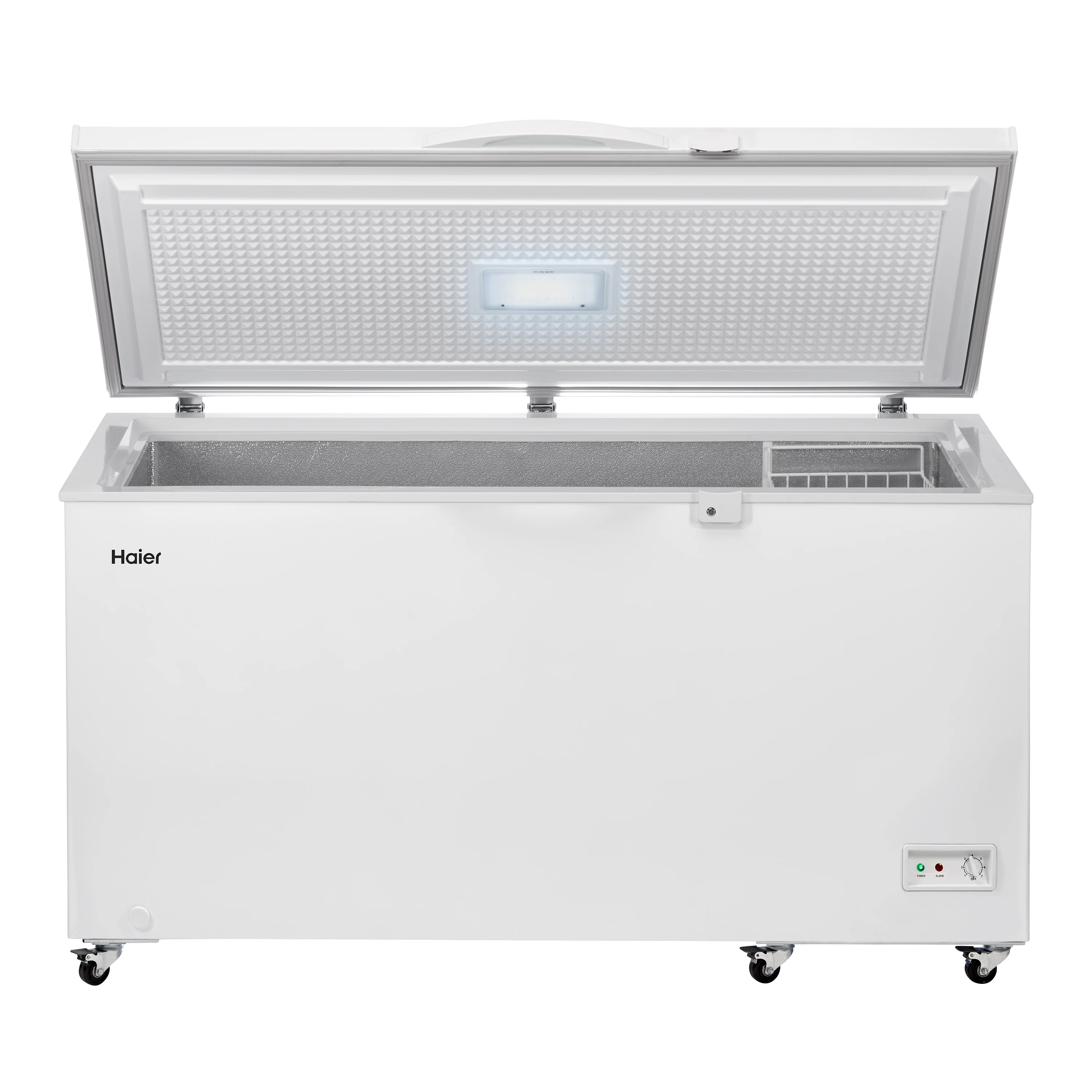 10.7 Cubic Foot Chest Freezer HFC1104ACW, product image 3 of 8