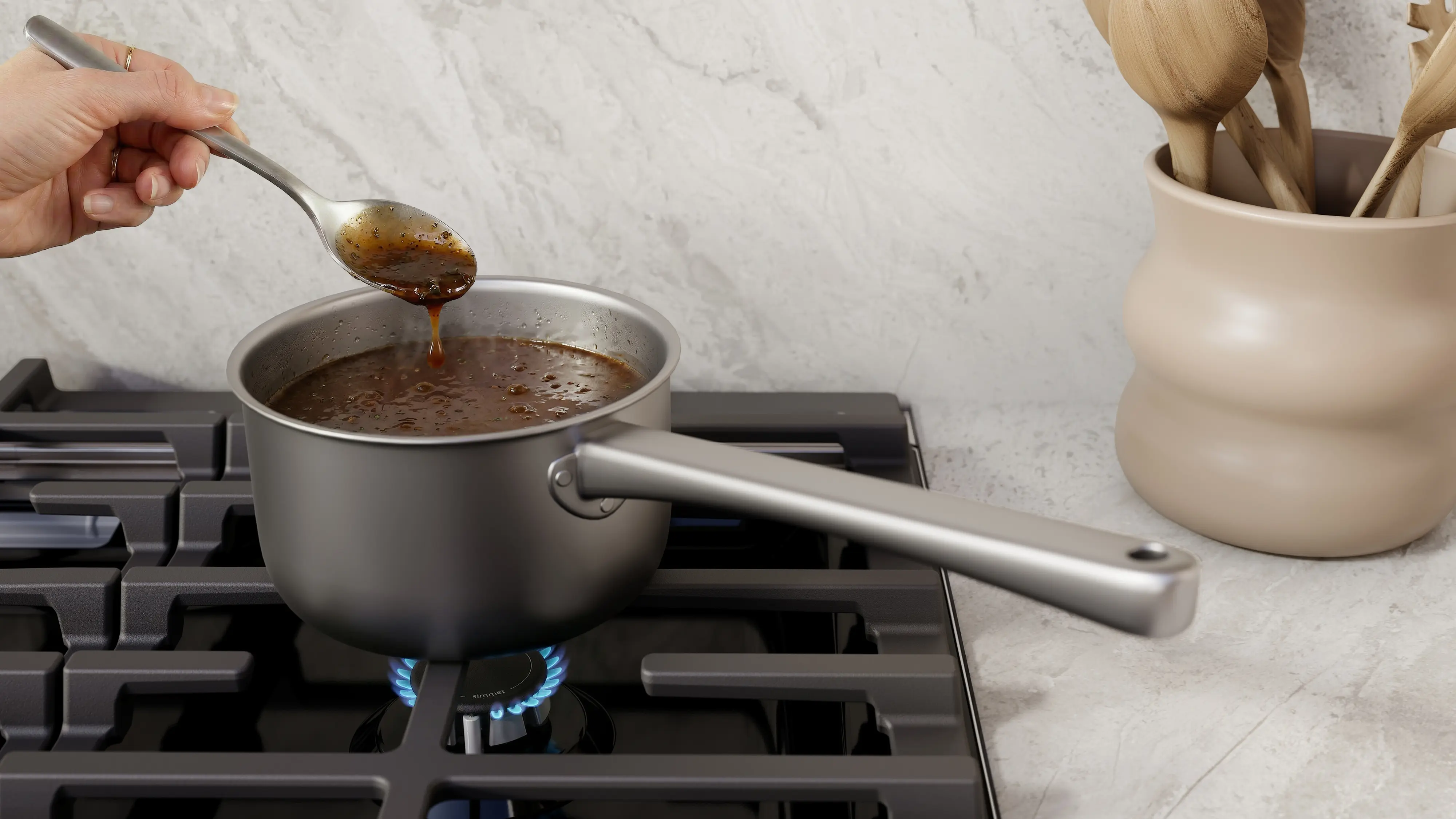 300 Series Slide-in Gas Range HGF3050MUC