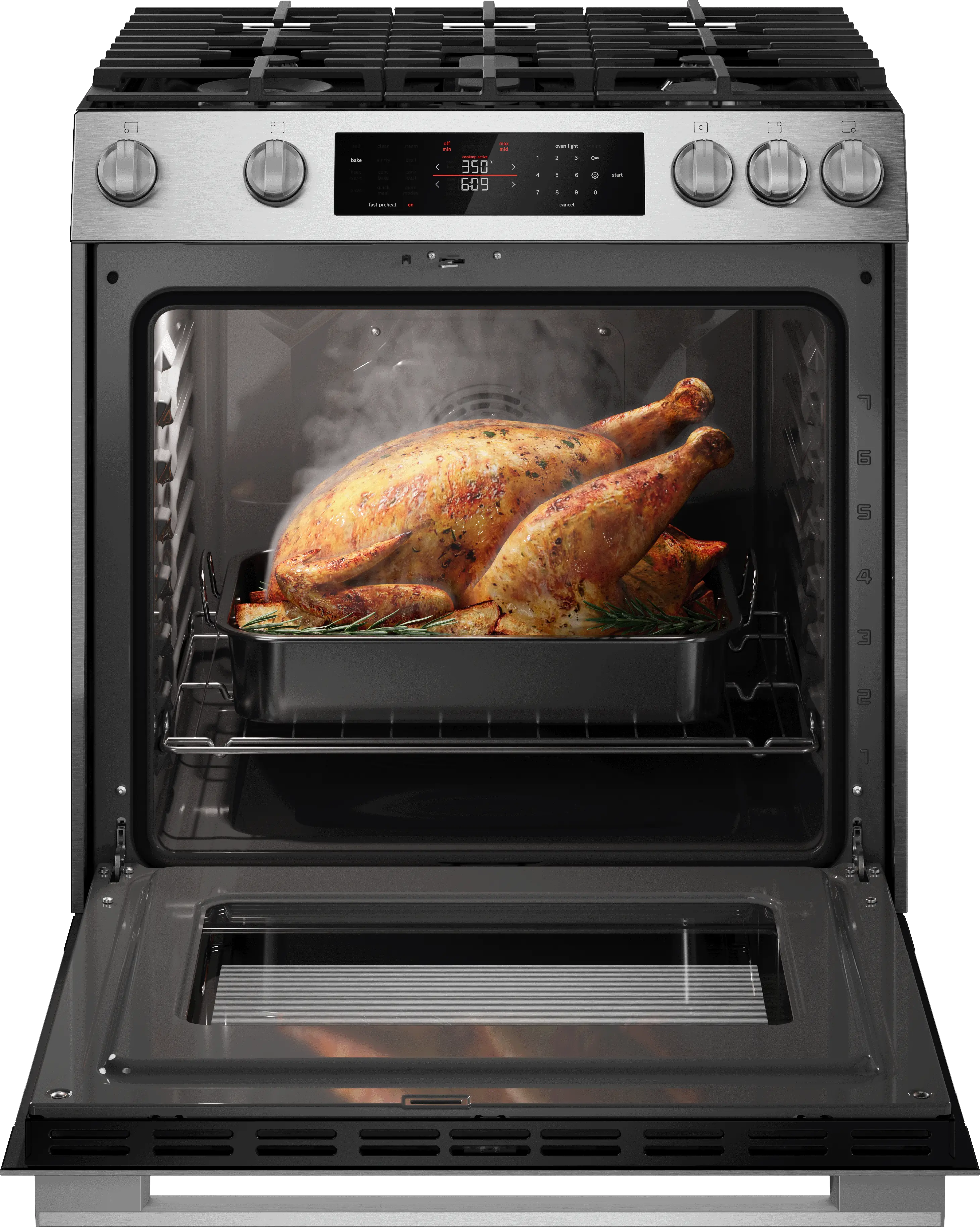300 Series Slide-in Gas Range HGF3050MUC