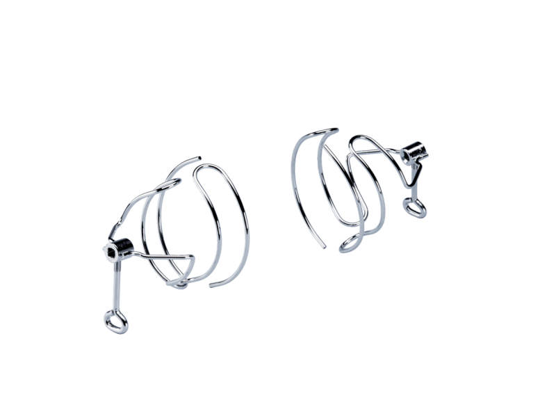 Skewer clamps for grilling For grilling rolled meat, poultry, joints, etc. HGH