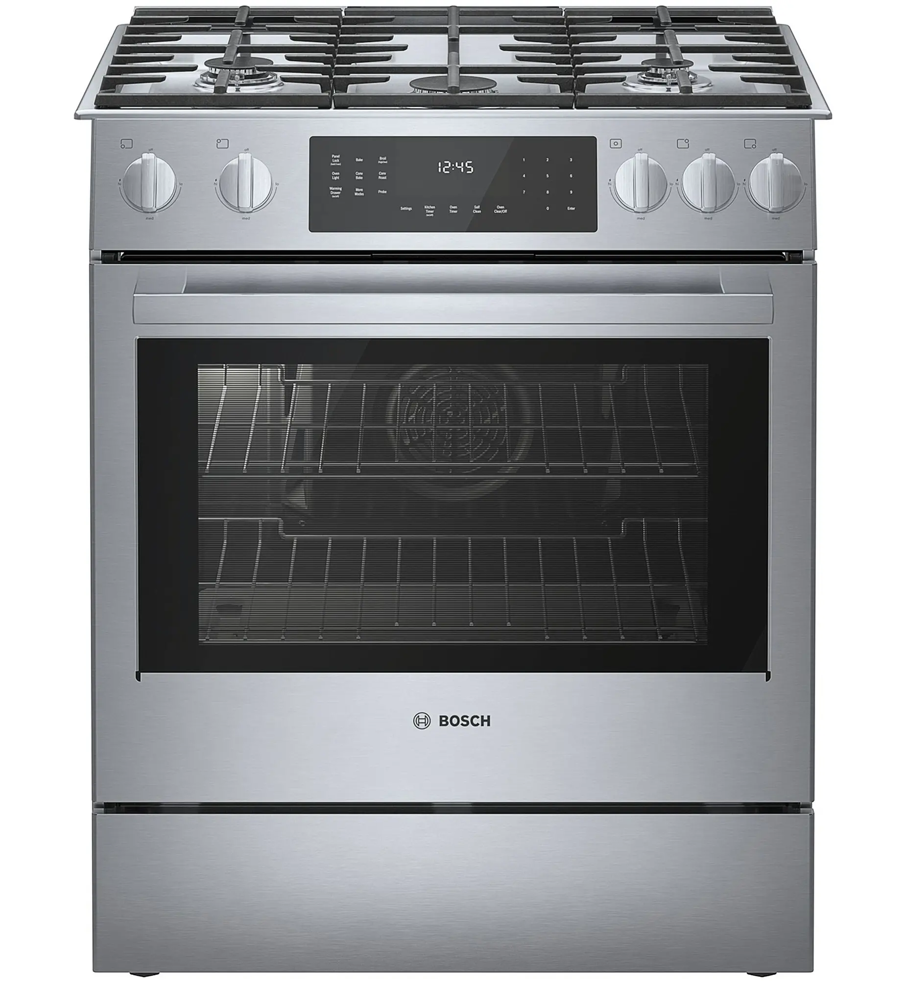 Bosch Benchmark Gas Slide-in Range 30'' Stainless Steel HGIP056UC Picture 1