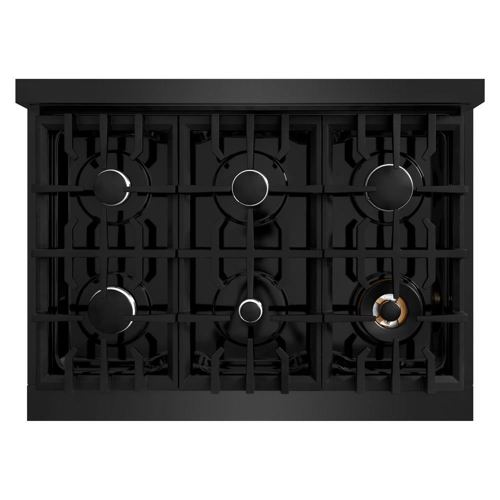 36 in. 5.2 cu. ft. Select Gas Range with 6 Burner Cooktop and Convection Gas Oven HGRB36, product image 7 of 13