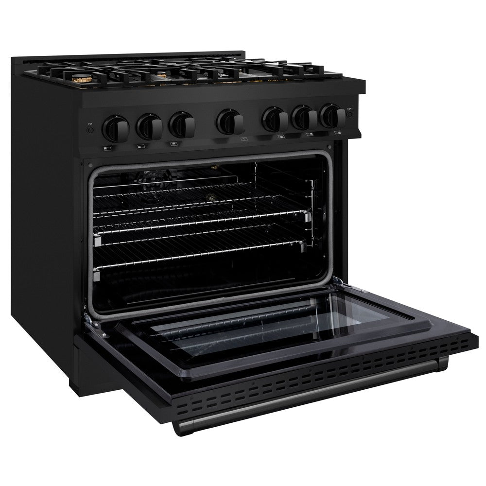 36 in. 5.2 cu. ft. Select Gas Range with Convection Gas Oven HGRBBR36