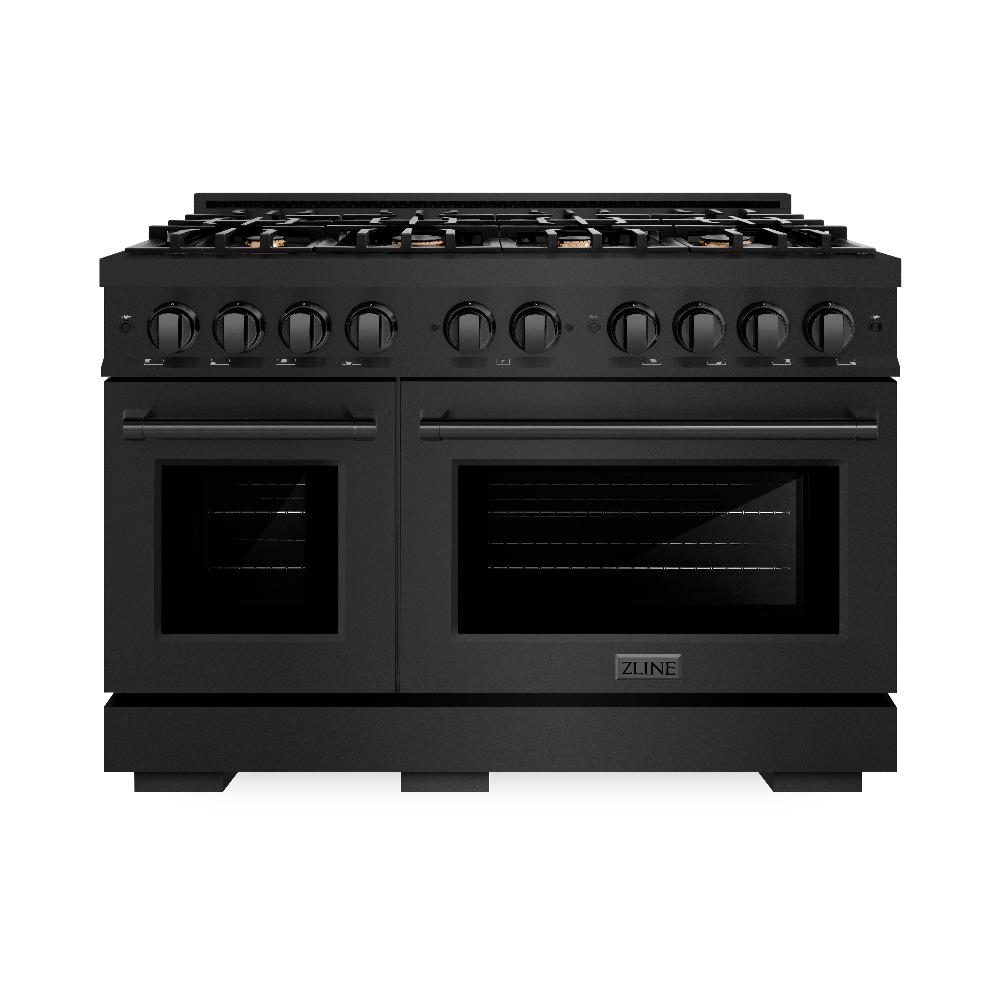 48 in. 6.7 cu. ft. Select Double Oven Gas Range HGRBBR48, product image 2 of 11
