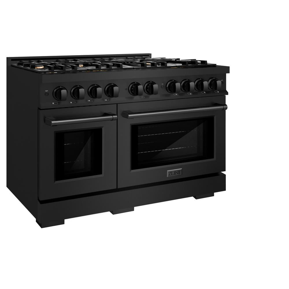 48 in. 6.7 cu. ft. Select Double Oven Gas Range HGRBBR48, product image 5 of 11
